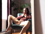 My Mother masturbating in her lazy chair