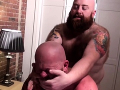 Bears porn video – BEARFILMS Hairy Gruff Hunter Bangs With Bear After Blowjob