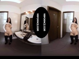 VR - Meeting in bathroom