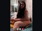 Urine fetish brunette teenie toying with both holes