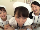Asian schoolgirl enjoy group sex