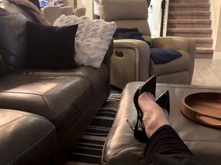 Webcam amateur tasha sky entertains a voyeurs foot fetish w