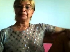 Abuela Divina Una Webcam Amateur Ertica